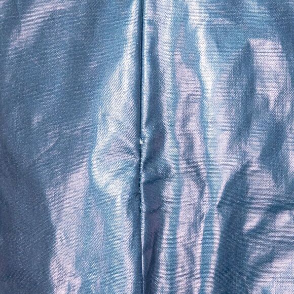 JOHN ELLIOTT Belted Skirt Plastic Blue size 1 Fall 2018 - Picture 11 of 13